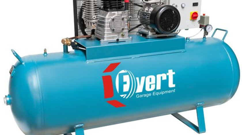 Compresor Aer Evert 500L, 400V, 5.5kW EVERTK500-1000S