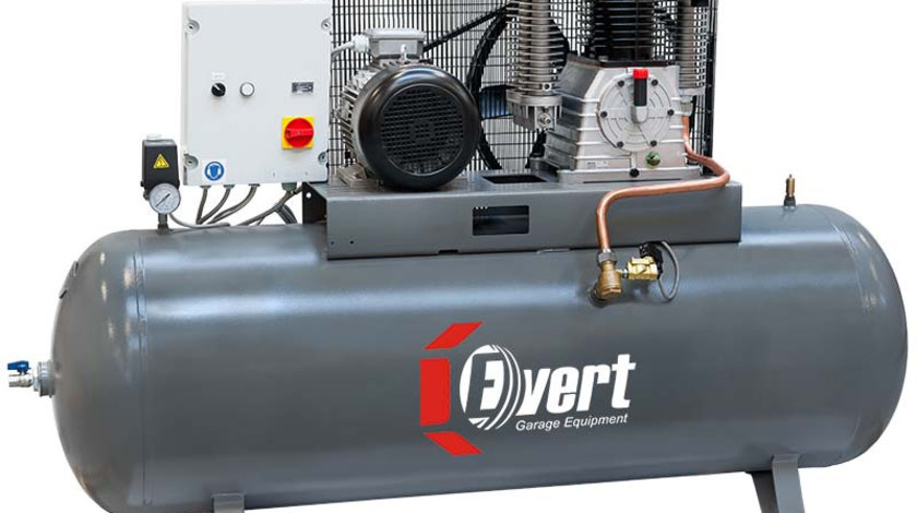 Compresor Aer Evert 500L, 400V, 7.5kW EVERT1500/500/15KSD