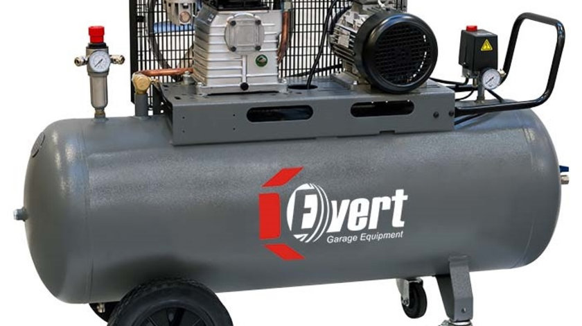 Compresor Aer Evert 650L, 400V, 4kW EVERT650200K