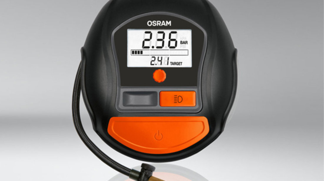 Compresor Auto 12v 180 W Cu Afisaj Digital Tyreinflate 1000 Osram Ams-osram OTI1000