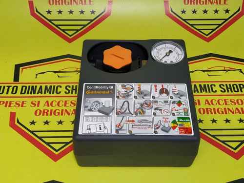 Compresor auto aer umflat roti original Continental 120 W 12V 10A