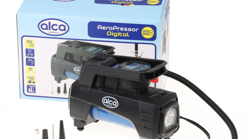 Compresor Auto Alca Digital 30L 12V 227 600