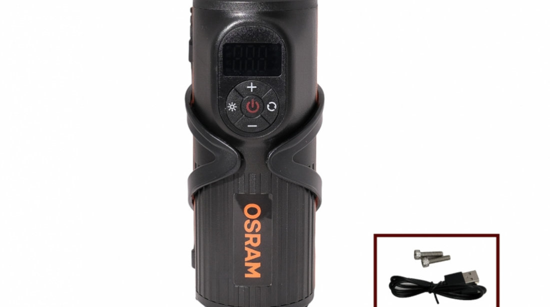 Compresor Auto cu Acumulator OSRAM TYREinflate 2000 OTI200 OTIR2000