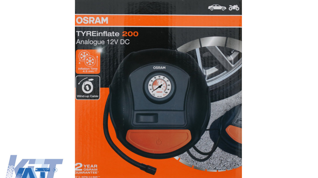 Compresor Auto OSRAM TYREinflate 200 OTI200