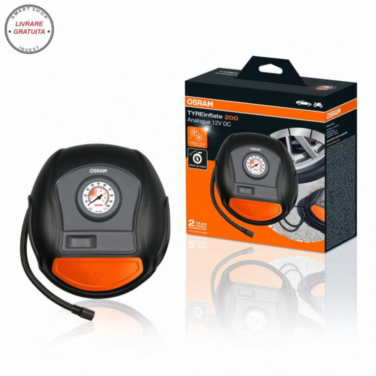 Compresor Auto OSRAM TYREinflate 200 OTI200- livrare gratuita