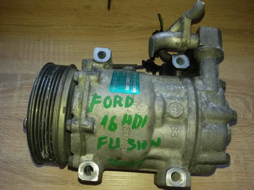 Compresor clima 1.6 hdi ford fusion fiesta 5s6119d629aa