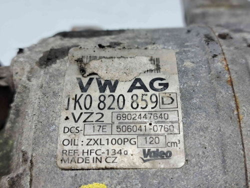Compresor clima, 1K0820859D, Audi A3 (8P1), 2.0 FSI, BLX