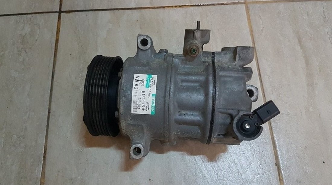 Compresor clima 5n0820803 vw golf 6 plus 2.0 tdi cbdc 110 cai