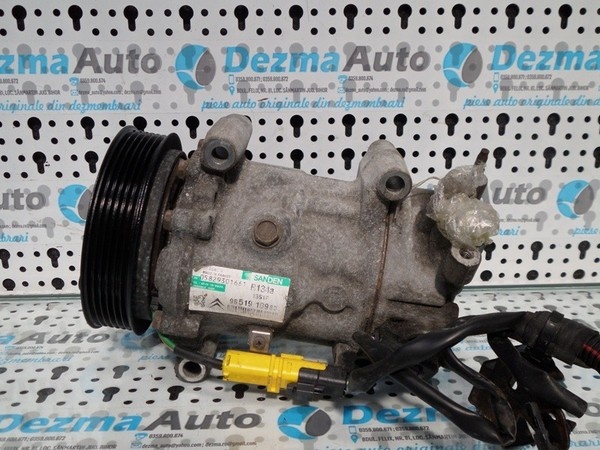 Compresor clima 9651910980, Peugeot 307 SW, 1.6hdi