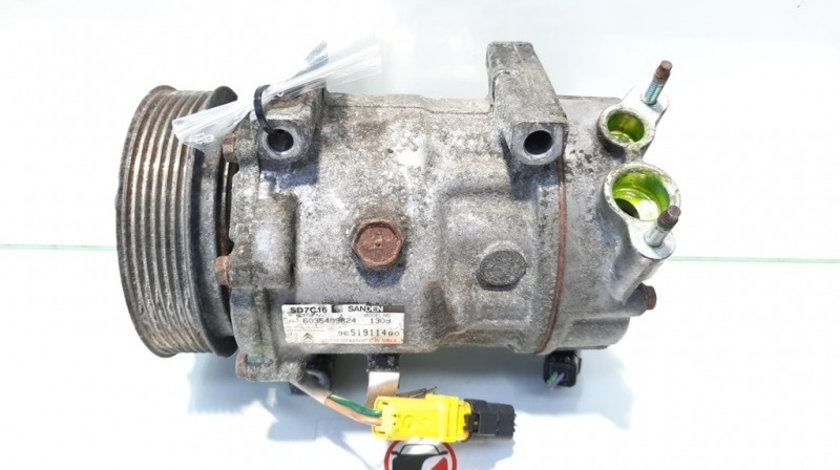 Compresor clima 9651911480, Peugeot 307 [Fabr 2002-2008], 1.6 hdi 9HZ (id:420769)