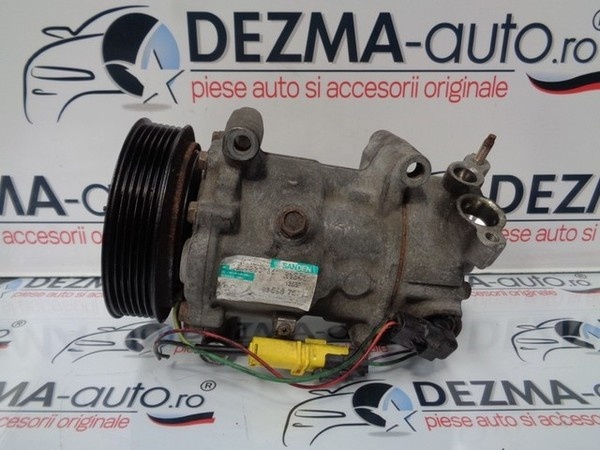 Compresor clima, 9659875780, Peugeot 207, 1.6hdi, 9HZ