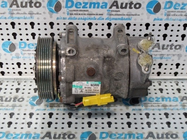 Compresor clima 9659875880, Citroen C4 Picasso (UD) 1.6HDI, 9H01, 9HZ (pr:117994)