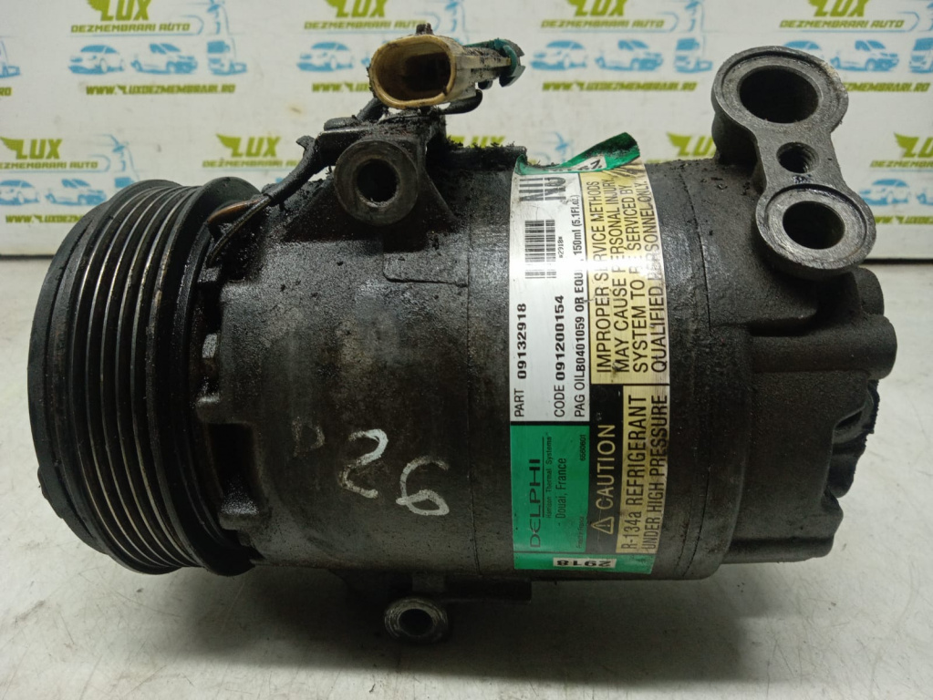 Compresor clima ac 09132918 1.2 benzina Z12XE Opel Astra G [1998 - 2009]