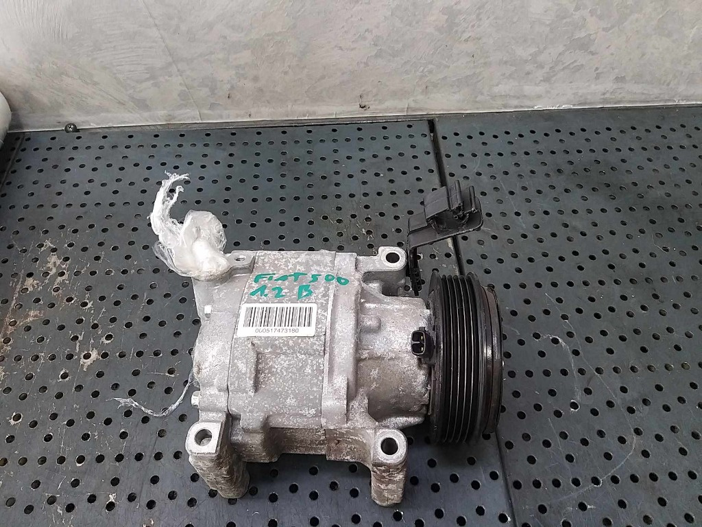 Compresor clima ac 1.2 b fiat 500 312 5a7875200 51747318 hfc134a