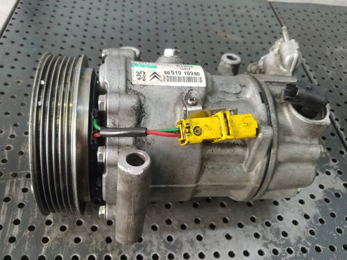 Compresor clima ac 1.4 b 1.6 hdi citroen c4 berlingo peugeot 207 307 308 9651910980