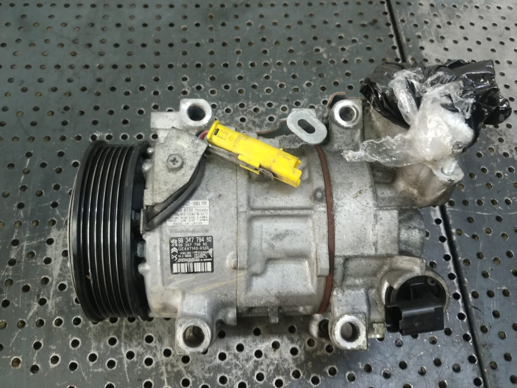 Compresor clima ac 1.5 hdi yh01 peugeot 3008 9834779480 447250-6730