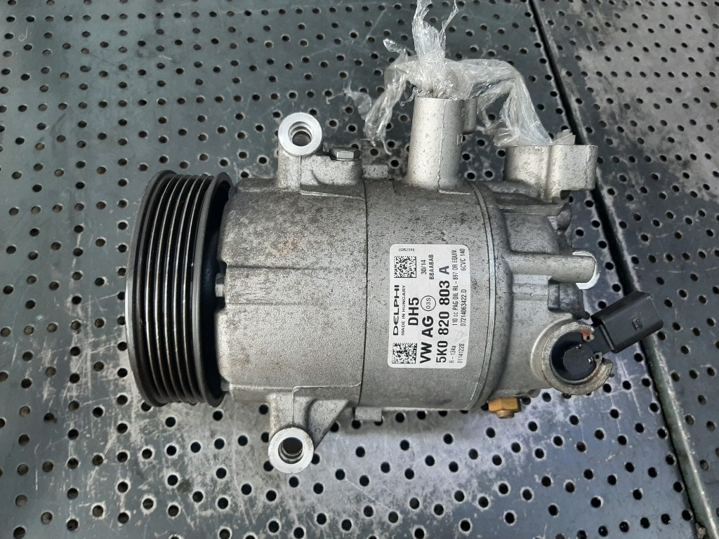 Compresor clima ac 1.6 tdi cay vw golf 6 skoda superb 2 audi a3 8p 5k0820803a