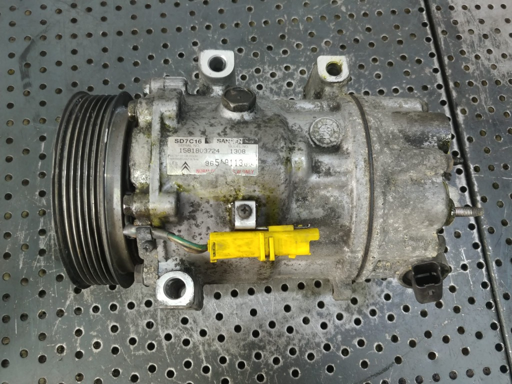 Compresor clima ac 2.0 hdi rhj rhr peugeot 307 308 407 citroen c4 9651911380