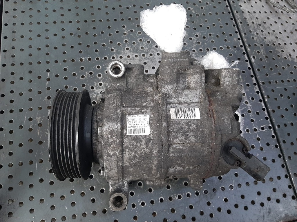 Compresor clima ac 2.0 tdi audi a4 b8 a6 c6 447190-6907 8k0260805e