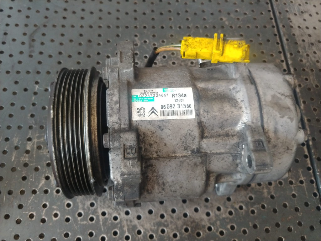 Compresor clima ac citroen c8 peugeot 807 peugeot 407 expert fiat ulysse scudo 9659231580