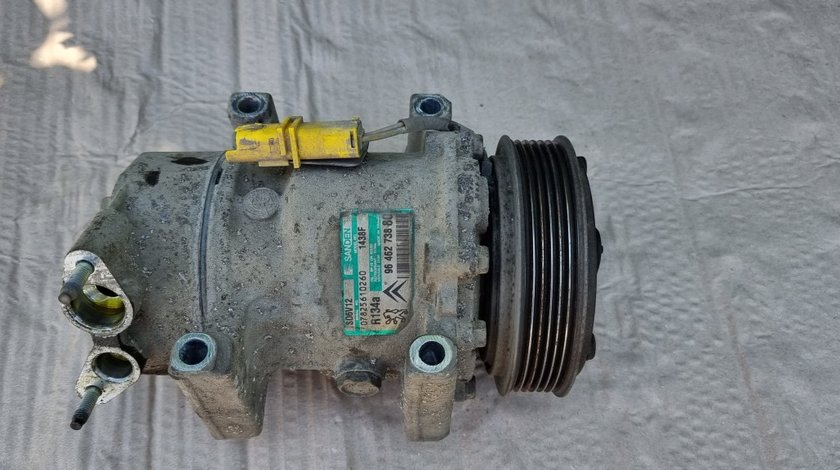 Compresor clima AC Peugeot 206 307 1.4 HDI 2001 2002 2003 2004