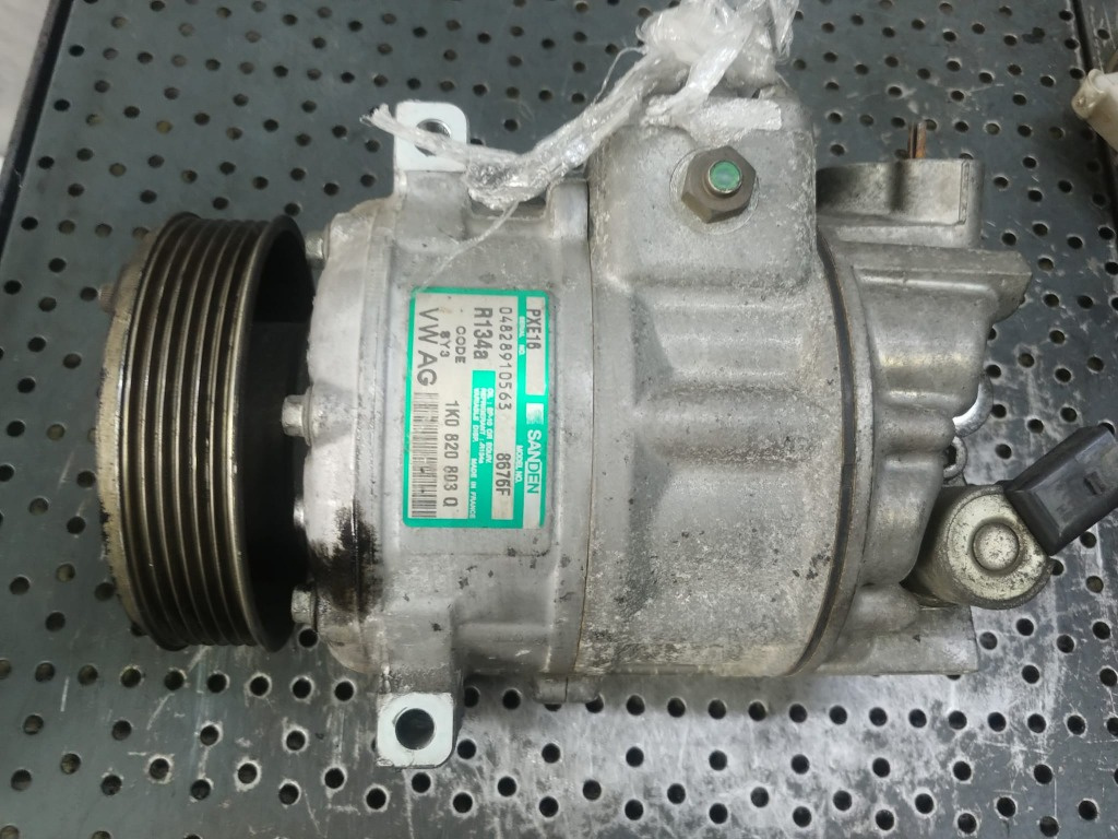 Compresor clima ac skoda octavia 2 vw touran caddy golf 5 skoda octavia 2 seat altea 5p toledo 3 1k0820803q