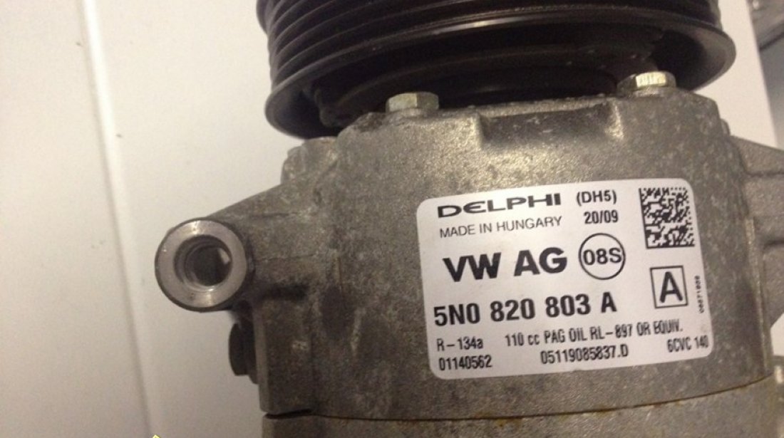 Compresor CLima Ac VW SEAT SKODA delphi 5N0 820 803A