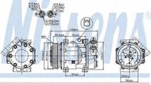 Compresor clima aer conditionat FORD FIESTA V JH J...