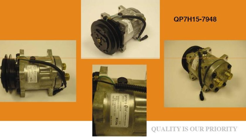 compresor clima aer conditionat IVECO EuroTech MT Producator TCCI QP7H15-7948