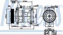 Compresor clima aer conditionat JEEP CHEROKEE XJ N...