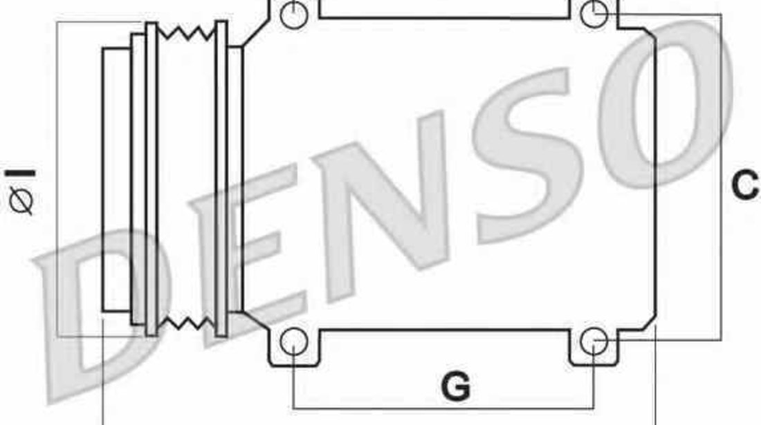 compresor clima aer conditionat LAND ROVER DISCOVERY II LJ LT Producator DENSO DCP14006