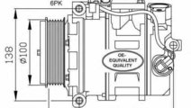 Compresor clima aer conditionat MERCEDES-BENZ S-CL...