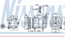 Compresor clima aer conditionat NISSAN QASHQAI / Q...