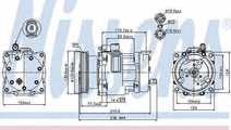 Compresor clima aer conditionat ROVER 200 RF NISSE...