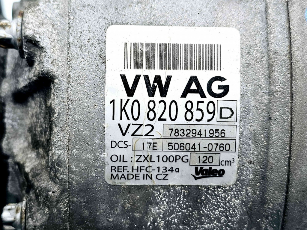 Compresor clima AUDI A3 (8P1) [Fabr 2003-2012] 1K0820859D 2.0 FSI BWA 147KW / 200CP