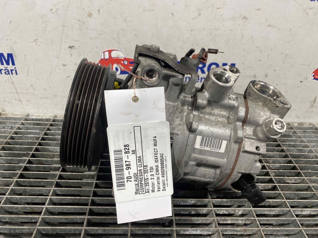 COMPRESOR CLIMA AUDI A6 2.0 TDI - (2015 2018)