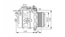 Compresor clima BMW 3 (E90) 2005-2011 #2 0600K387