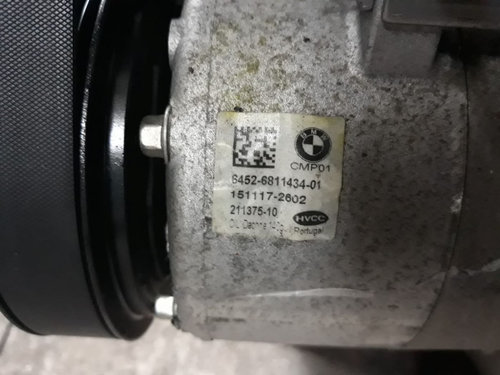 Compresor clima BMW 5 Touring (F11) 518d 2.0 163 cai cod piesa : 6811434