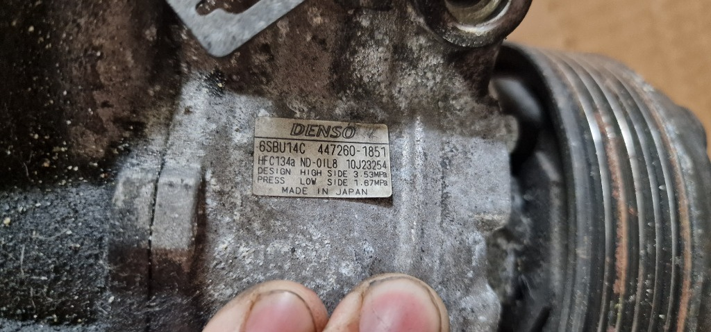 Compresor Clima BMW Seria 3, 5 E90 E60 2.0 d N47 cod 447260-1851