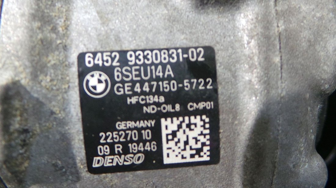 COMPRESOR CLIMA BMW SERIA 3 F 31 SERIA 3 F 31 2.0 D - (2011 2015)