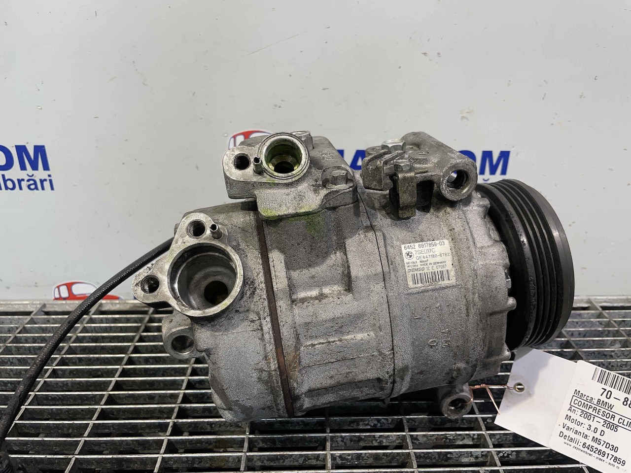 COMPRESOR CLIMA BMW SERIA 7 E 65 SERIA 7 E 65 3.0 D - (2001 2005)