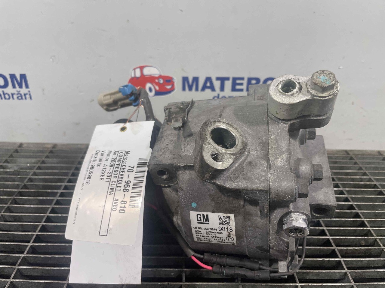 COMPRESOR CLIMA CHEVROLET AVEO A12XER - (2009 2011)
