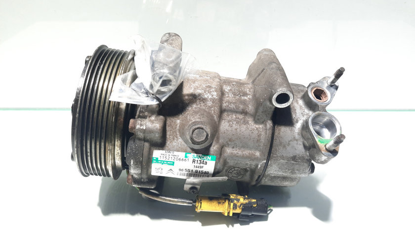 Compresor clima, Citroen, 1.6 benz, NFU, cod 9655191580 (id:451790)