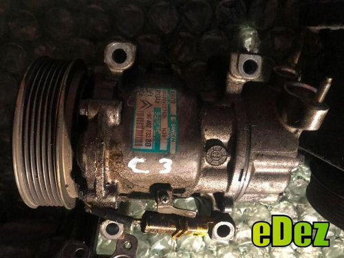 Compresor clima Citroen C3 (2002->) [FC_] 1.4 hdi 9646273380