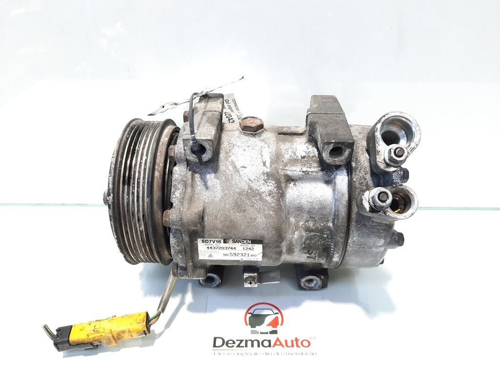 Compresor clima, Citroen C4 (I) coupe [Fabr 2004-2011] 1.6 hdi, 9HX, 9659232180