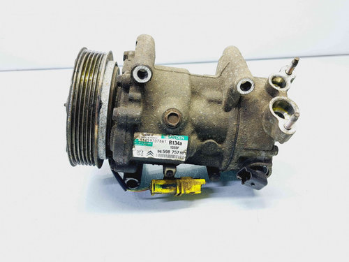 Compresor clima Citroen C4 (I) [ Fabr 2004-2011] 9659875780 1.4 Benz ET3J4 65KW / 88CP 1.4 Benz ET3J...