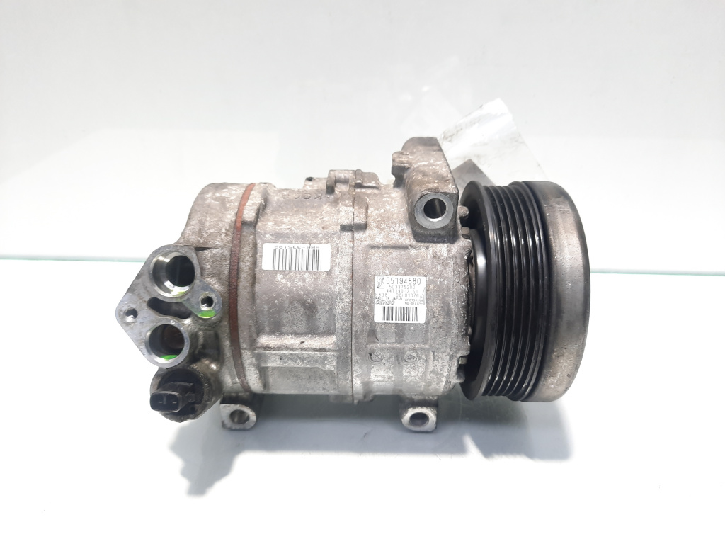 Compresor clima, cod 55194880, Fiat Linea (323), 1.4 benz, 350A1000 (idi:462689)
