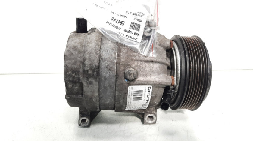 Compresor clima, cod 8200421410, Renault Laguna 2, 1.9 DCI, F9Q674 (id:594748)