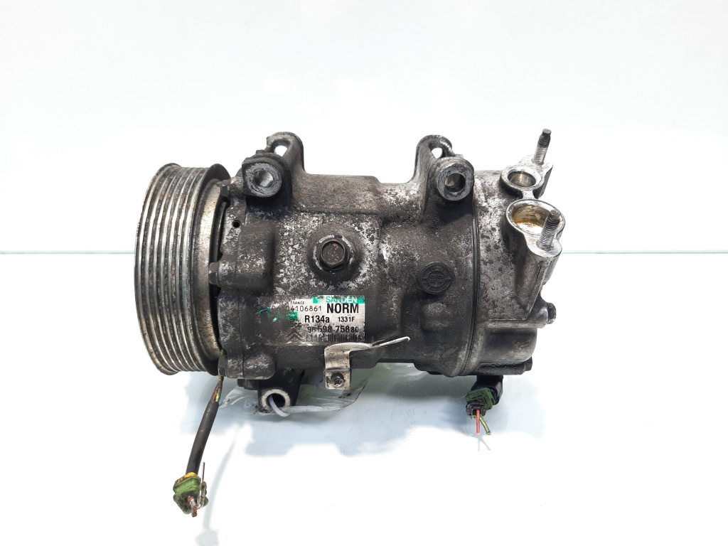 Compresor clima, cod 9659875880, Citroen C4 (I) sedan, 1.6 hdi, 9HZ
