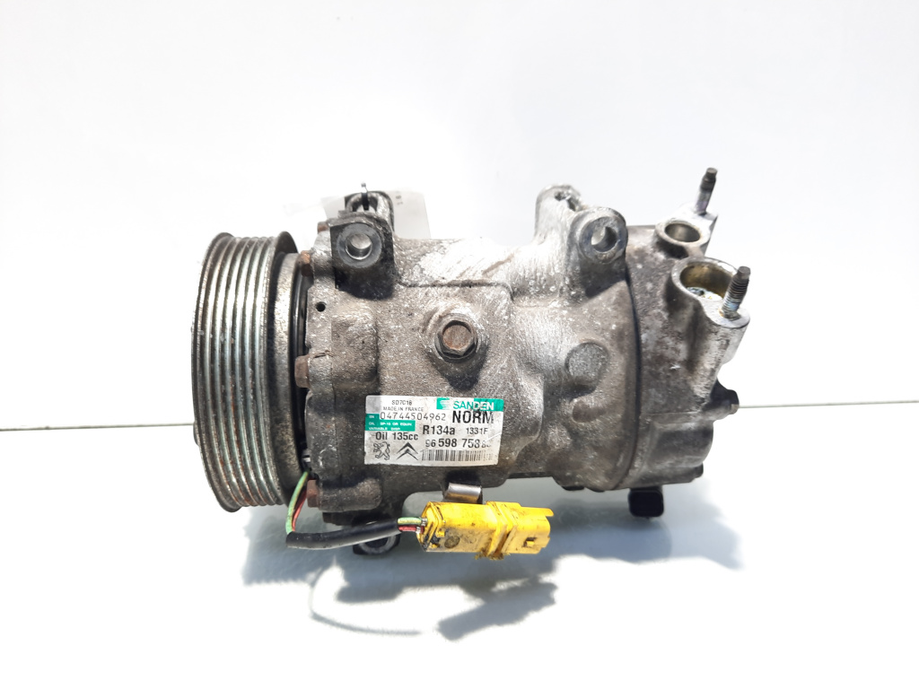 Compresor clima, cod 9659875880, Peugeot 308 SW, 1.6 HDI, 9H01 (id:507508)